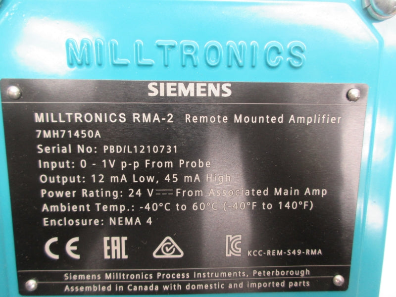 SIEMENS 7MH71450A 24V NSNP