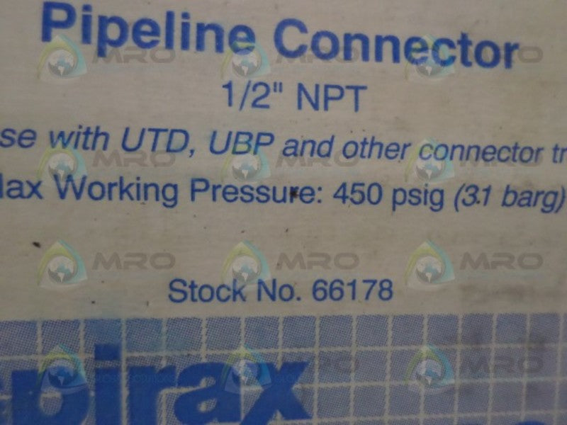 SPIRAX 66178 PIPELINE CONNECTOR NSMP