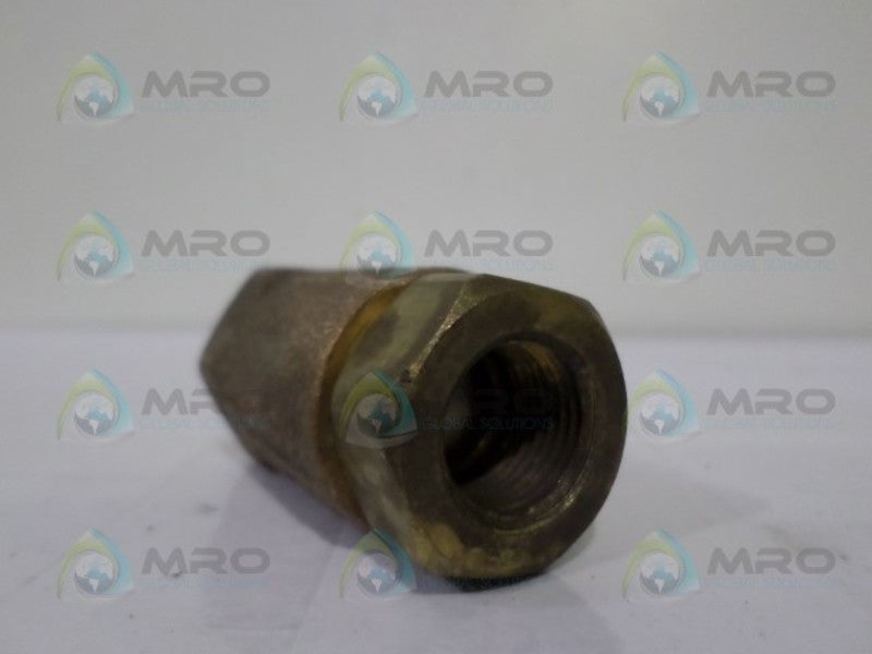 CONBRACO 61-102-01 BRONZE BALL CONE CHECK VALVE NSMP