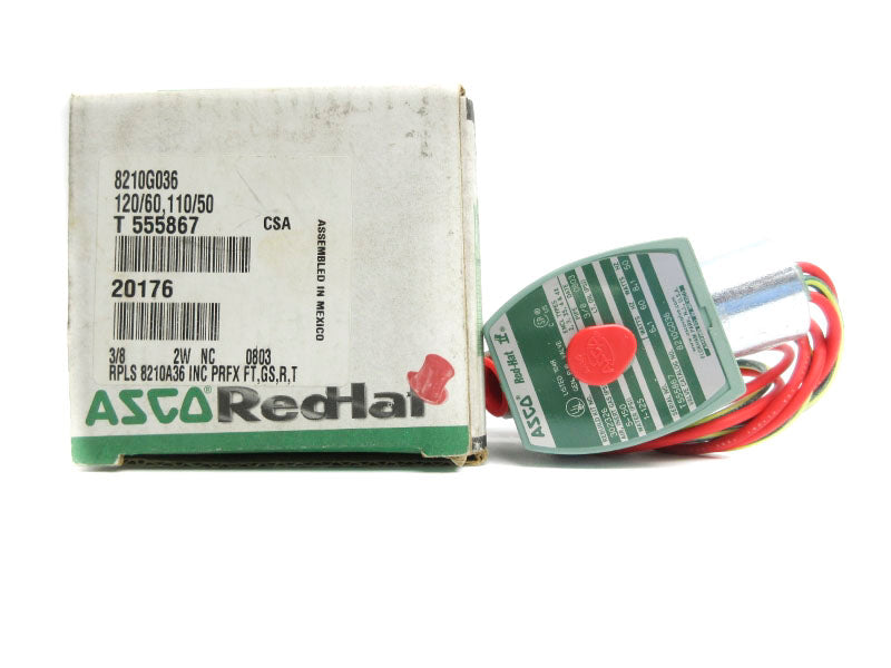 ASCO 8210G036 110/120V 1-125PSI 3/8" NSMP