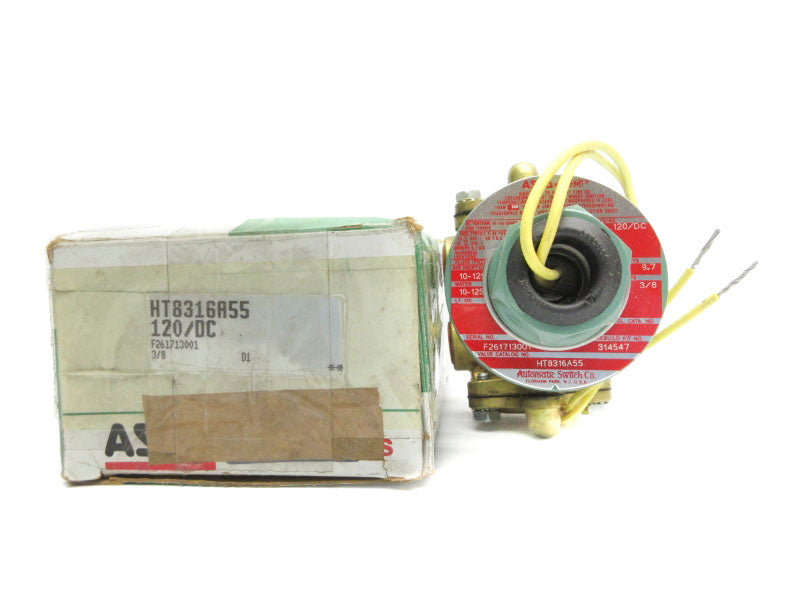 ASCO HT8316A55 120VDC 10-125PSI 3/8" NSMP