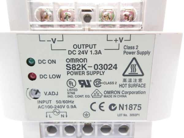 OMRON S82K-03024 100-240VAC 0.9A NSNP