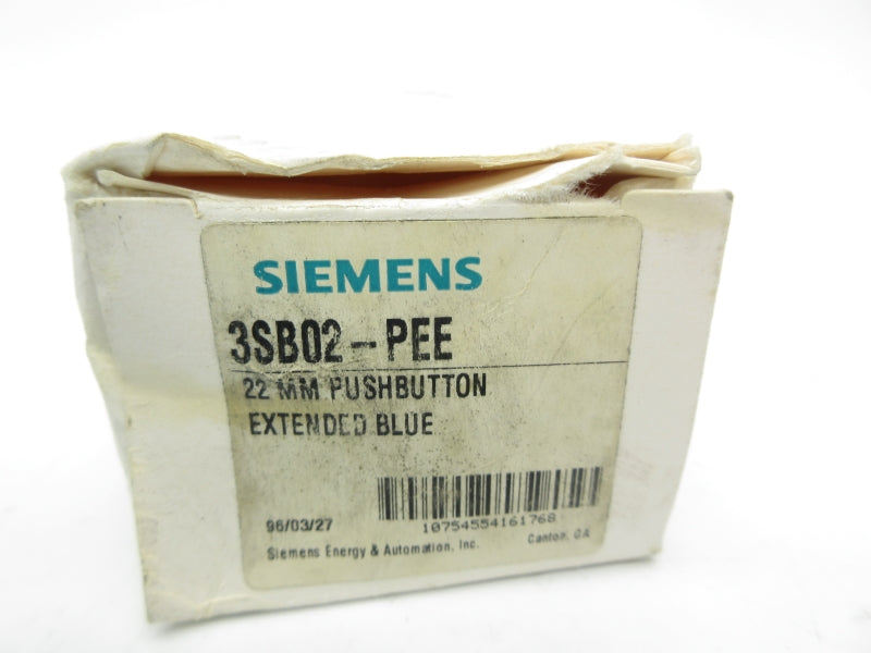 SIEMENS 3SB02-PEE NSMP