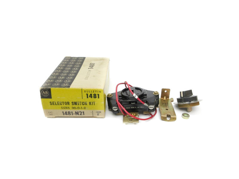 ALLEN BRADLEY 1481-N21 SER. K (BK/YL) NSMP
