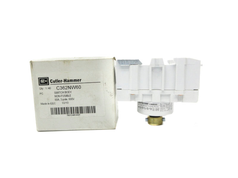 CUTLER HAMMER C362NW60 600VAC 60A NSMP