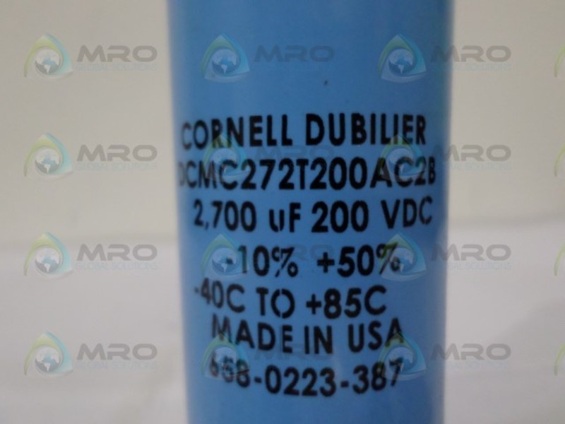 CORNELL DUBILIER DCMC272T200AC2B  NSNP