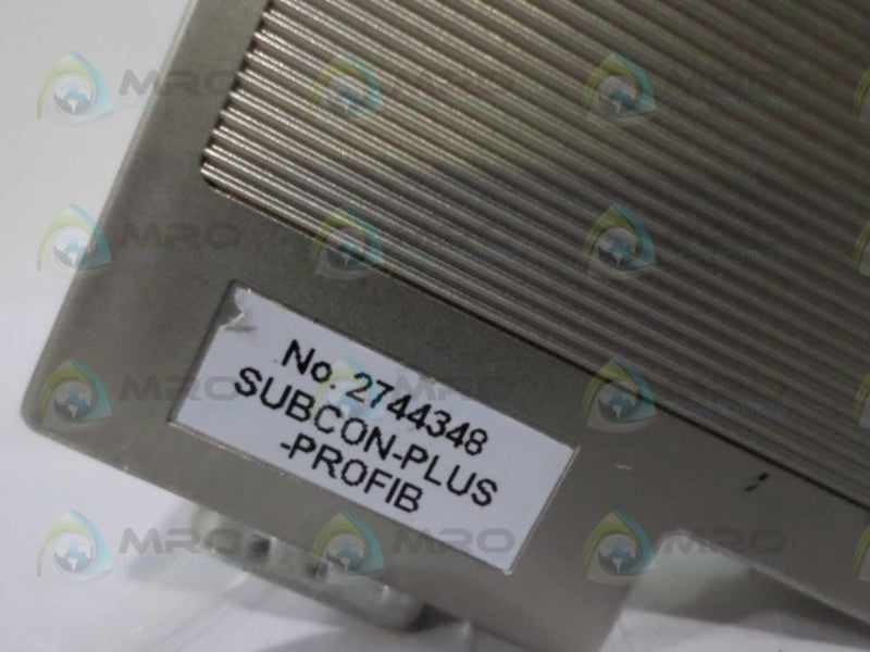 PHOENIX CONTACT SUBCON-PLUS-PROFIB CONNECTOR NSNP