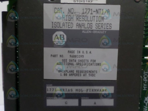 ALLEN BRADLEY 1771-NT1  NSNP