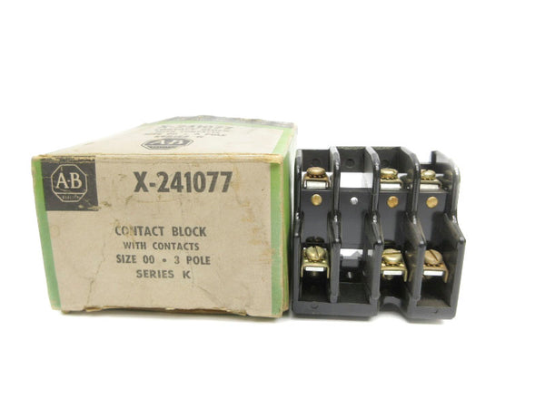 ALLEN BRADLEY X-241077 SER. K (BK/GR) NSMP