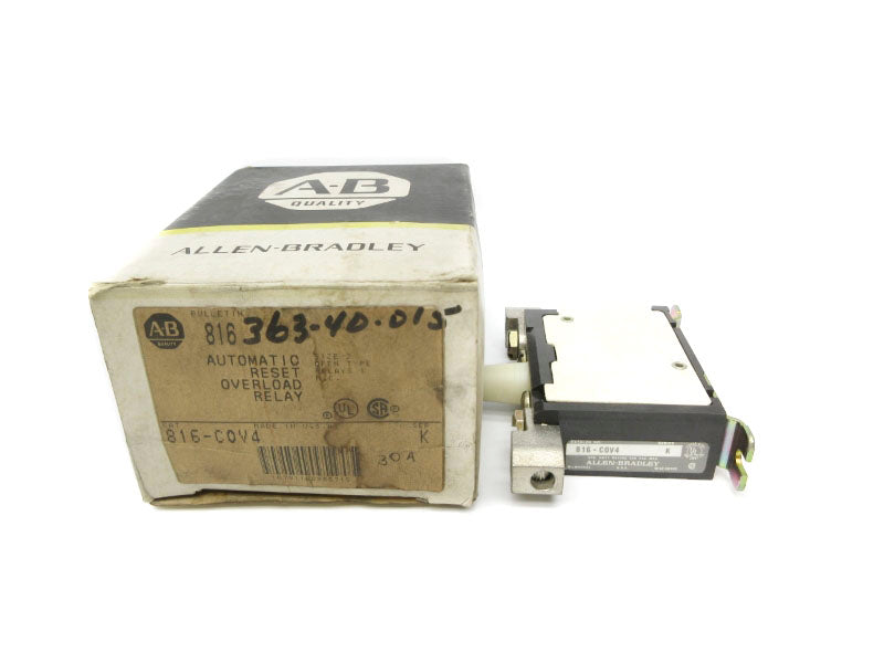 ALLEN BRADLEY 816-COV4 SER. K 600VAC 32A (BK/YL) NSMP