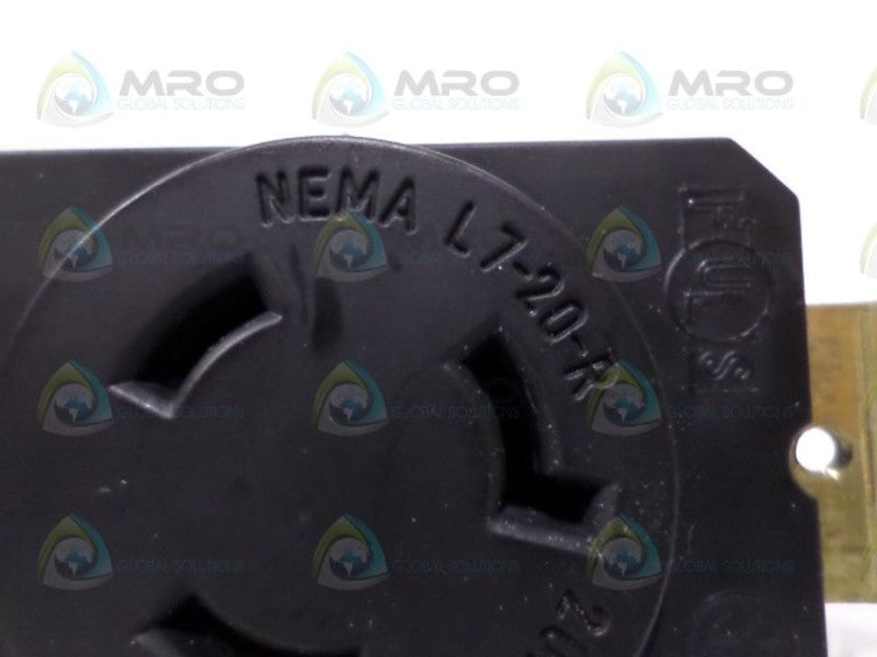 PASS & SEYMOUR NEMA L7-20-R RECEPTACLE NSNP
