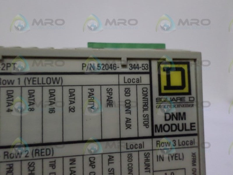 SQUARE D 52046-344-53 DNM MODULE NSNP