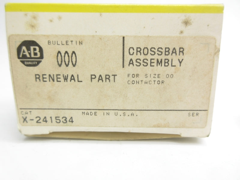 ALLEN BRADLEY X-241534 (BK/YL) NSMP