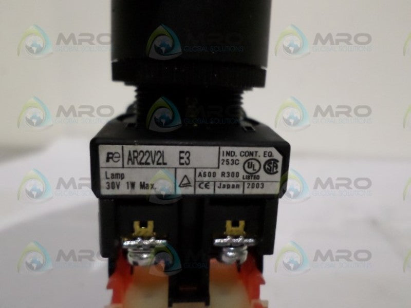 FUJI ELECTRIC AR22V2L PUSHBUTTON (AS PICTURED) NSNP