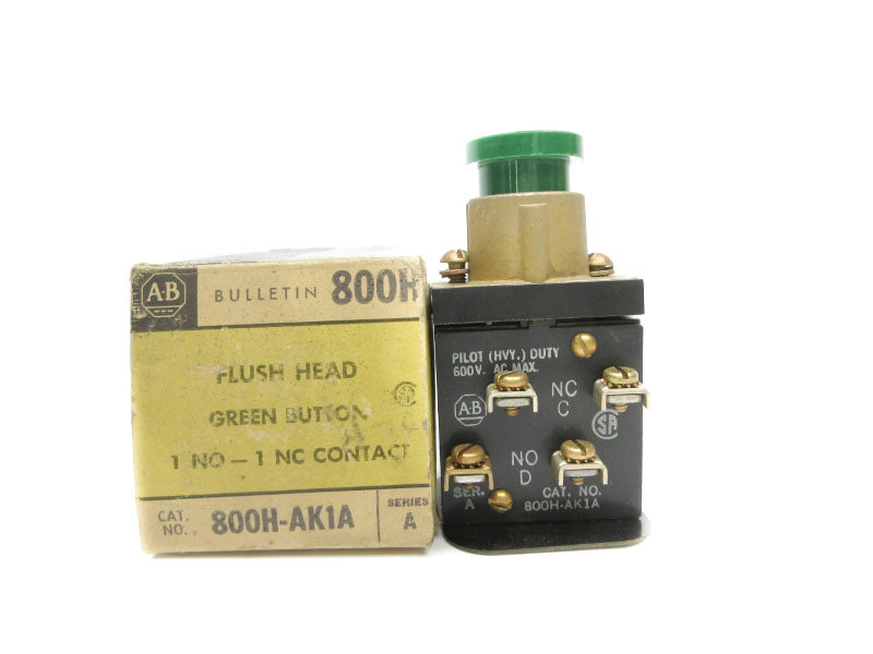 INDUSTRIAL SPARE PART 800H-AK1A SER. A 600VAC (BK/YL) NSMP