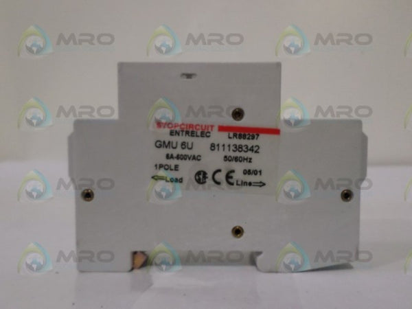 STOPCIRCUIT GMU 6U CIRCUIT BREAKER 6A NSNP