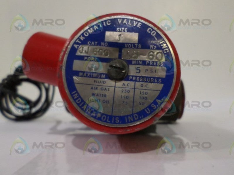 ATKOMATIC JJ 600 2-WAY SOLENOID VALVE NSNP