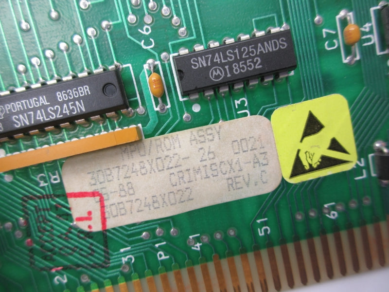 FISHER 30B7248X022 REV. C CRIMISCX1-A3 UNMP