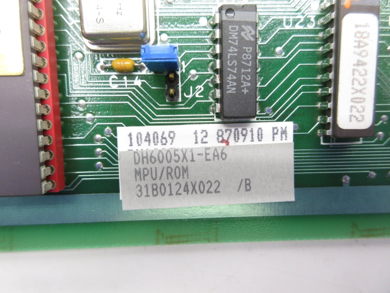 FISHER 31B0124X022 REV. B DH6005X1-EA6 UNMP