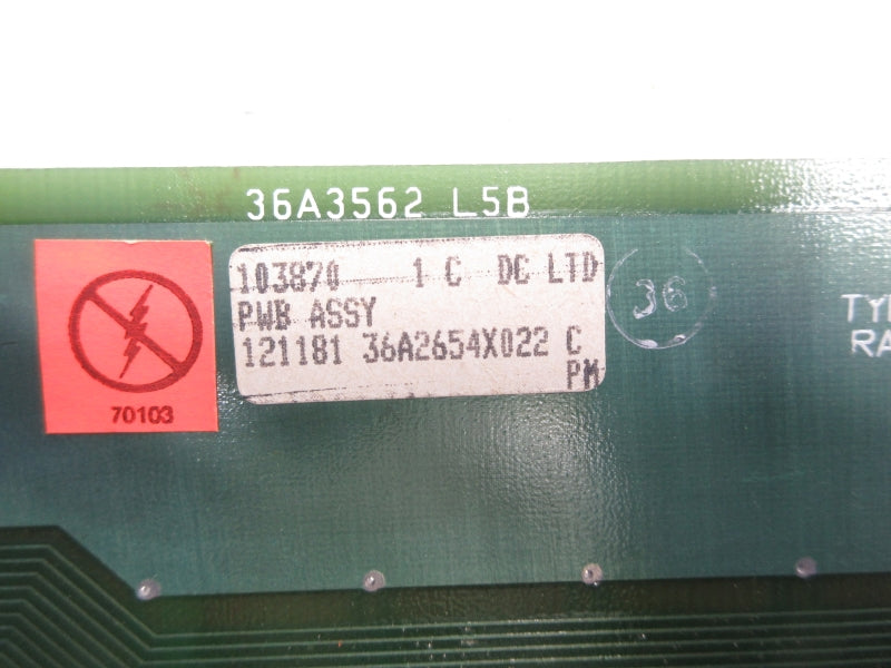 FISHER 36A2654X022 REV. C UNMP
