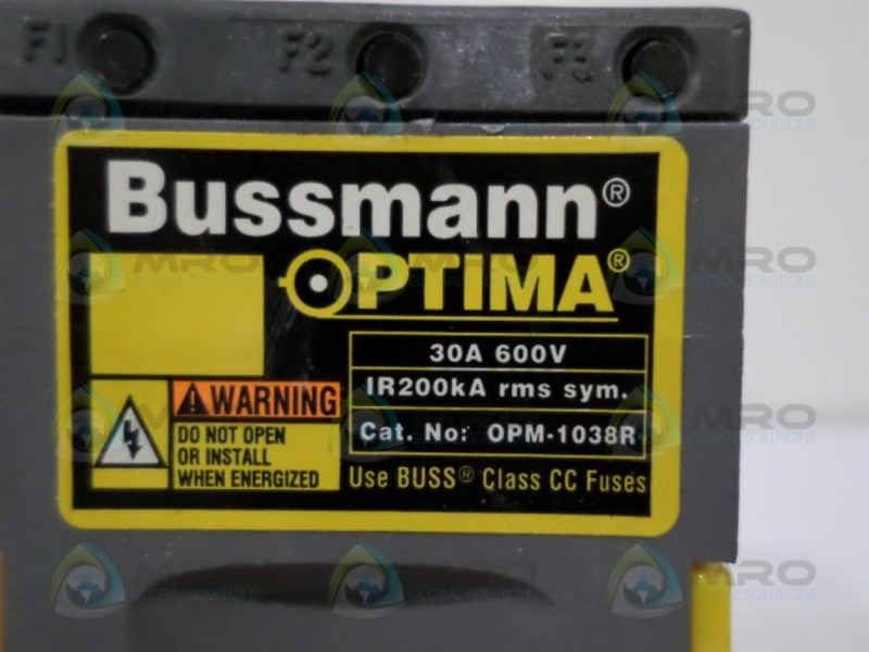 BUSSMANN OPM-1038R OVERCURRENT PROTECTION MODULE *NEW NO BOX*
