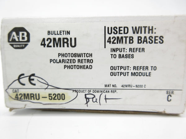 ALLEN BRADLEY 42MRU-5200 SER. C (WH) NSMP