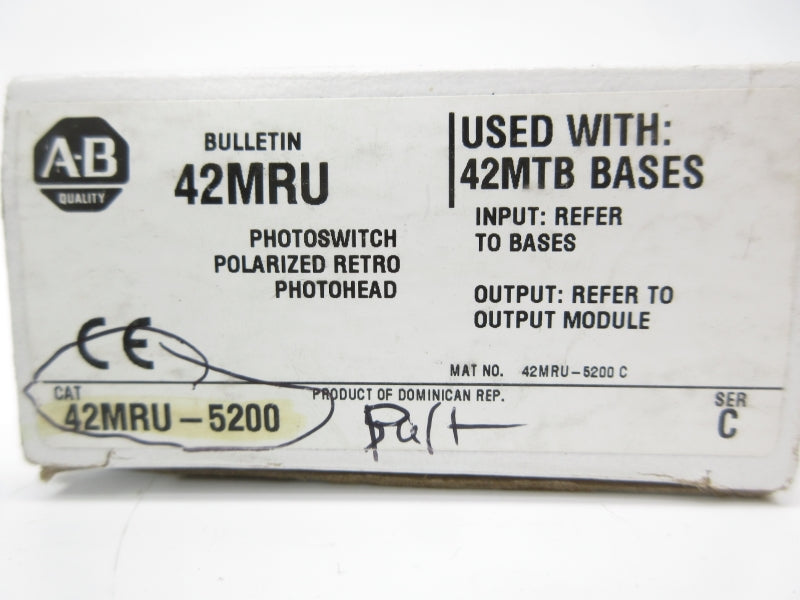 ALLEN BRADLEY 42MRU-5200 SER. C (WH) NSMP