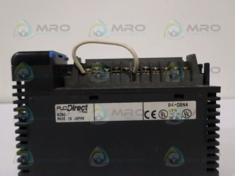 PLC DIRECT D4-08NA INPUT MODULE (AS PICTURED)UNMP
