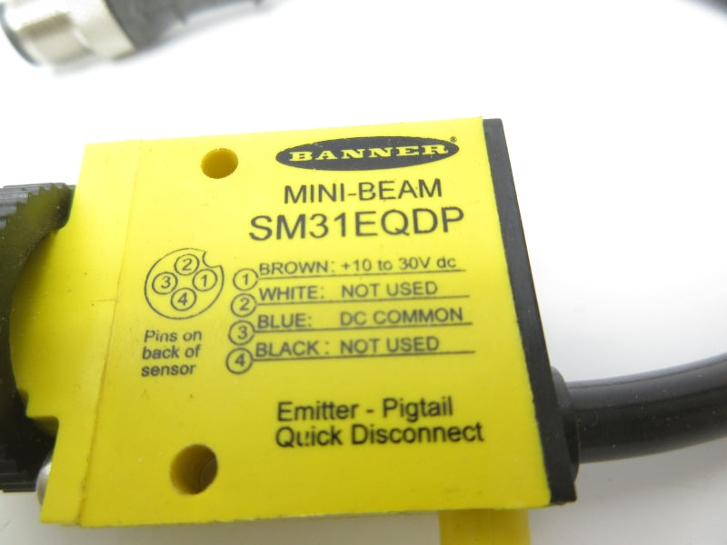 BANNER ENGINEERING SM31EQDP 10-30VDC NSNP