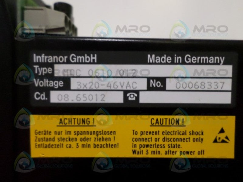 MQC 0610 012 UNMP