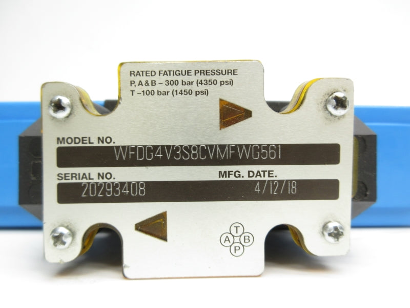 VALVE WFDG4V3S8CVMFWG561 12VDC 4350PSI NSNP