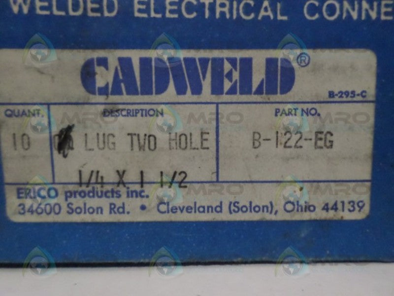 CADWELD B-122-EG MOLD LUGS NSMP