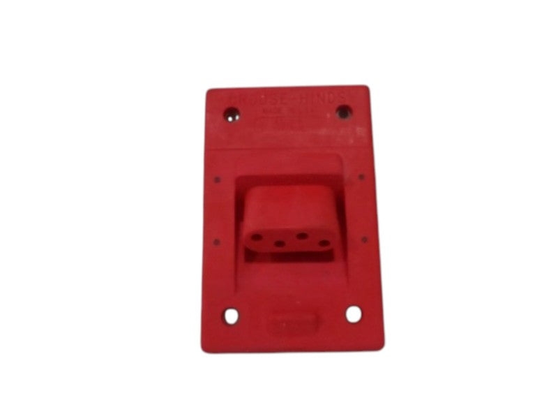 CROUSE-HINDS X8976-18 SAFETY RECEPTACLE (RED)  NSNP