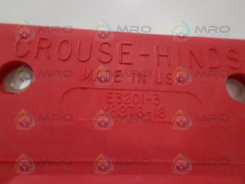 CROUSE-HINDS X8976-18 SAFETY RECEPTACLE (RED)  NSNP