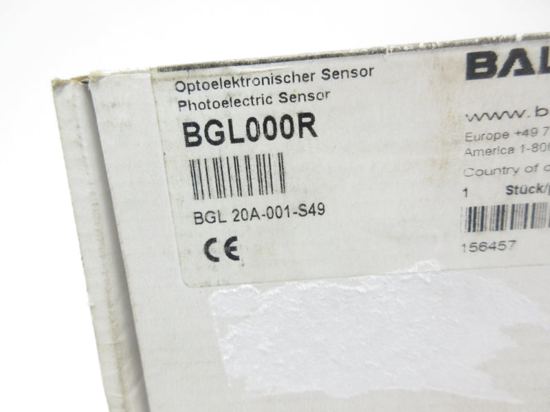 BALLUFF BGL20A-001-S49 BGL000R 10-30VDC NSMP