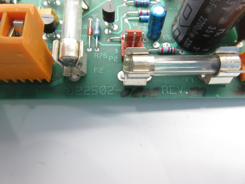 WEIGH TRONIX D22502-0015 REV. M UNMP