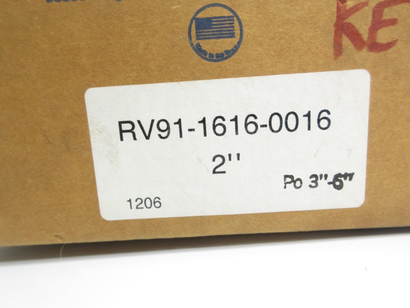 MAXITROL RV91-1616-0016 2" NSMP