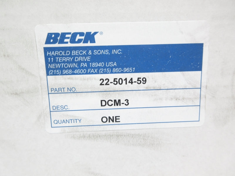 BECK 22-5014-59 NSMP