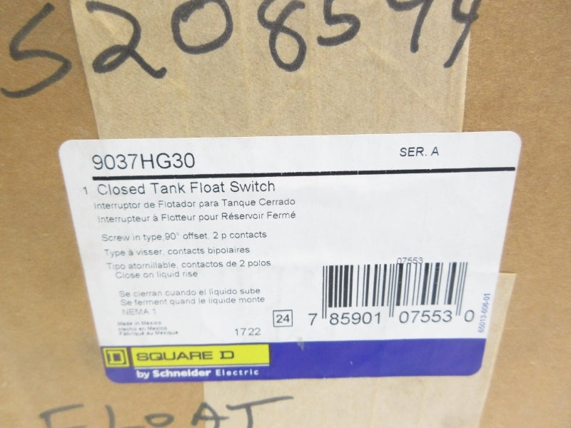 SQUARE D 9037HG30 SER. A 460/575V NSMP