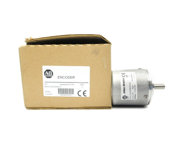 ALLEN BRADLEY 845H-SJHZ24FWY2C SER. C 8-24VDC (BR/WH) NSMP