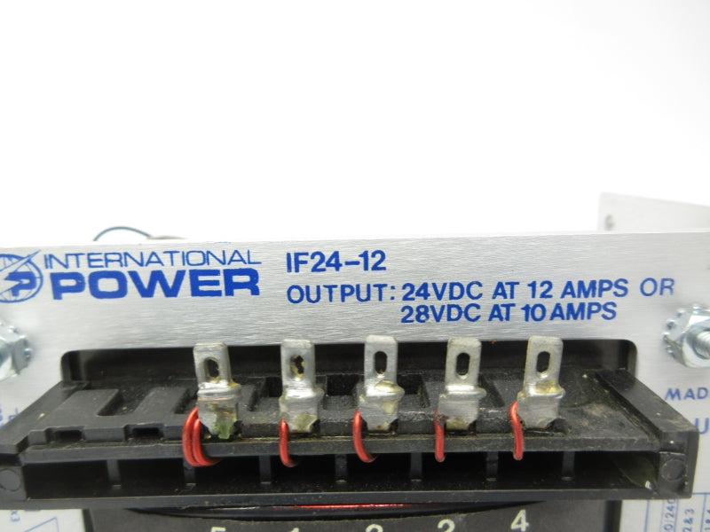 INTERNATIONAL POWER IF24-12 230/240VAC 3A NSNP