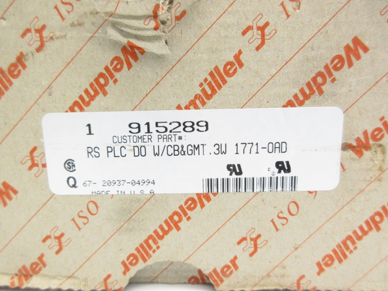 WEIDMULLER 915289 125V 2A NSMP