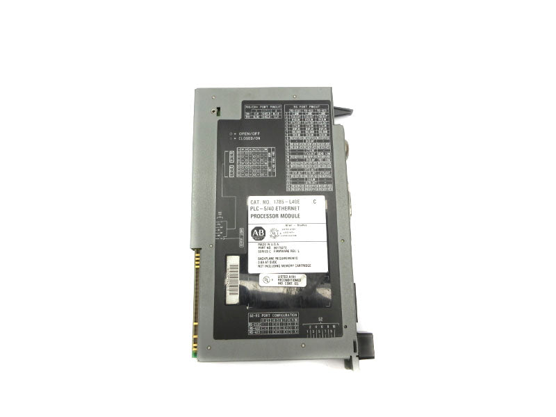 ALLEN BRADLEY 1785-L40E SER. C F/W L (NO KEY) UNMP