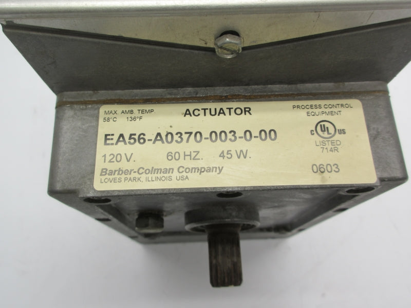 BARBER COLMAN EA56-A0370-003-0-00 120V UNMP