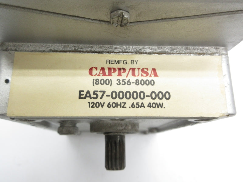 CAPP/USA EA57-00000-000 120V .65A UNMP