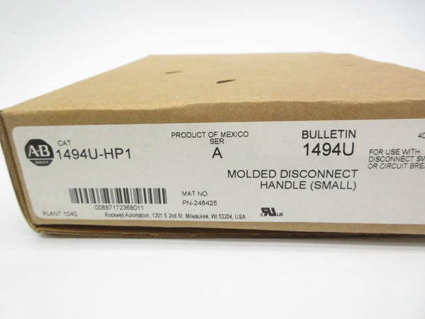 ALLEN BRADLEY 1494U-HP1 SER. A (BR/WH) NSMP