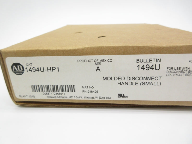 ALLEN BRADLEY 1494U-HP1 SER. A (BR/WH) NSMP
