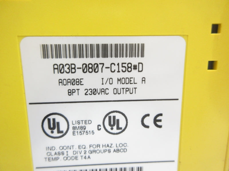 FANUC A03B-0807-C158#D 230VAC UNMP