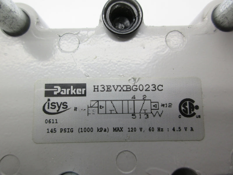 PARKER H3EVXBG023C 120V 145PSI UNMP