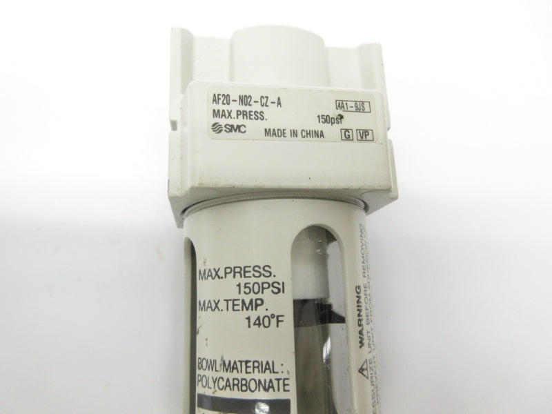 SMC AF20-N02-CZ-A 150PSI NSNP